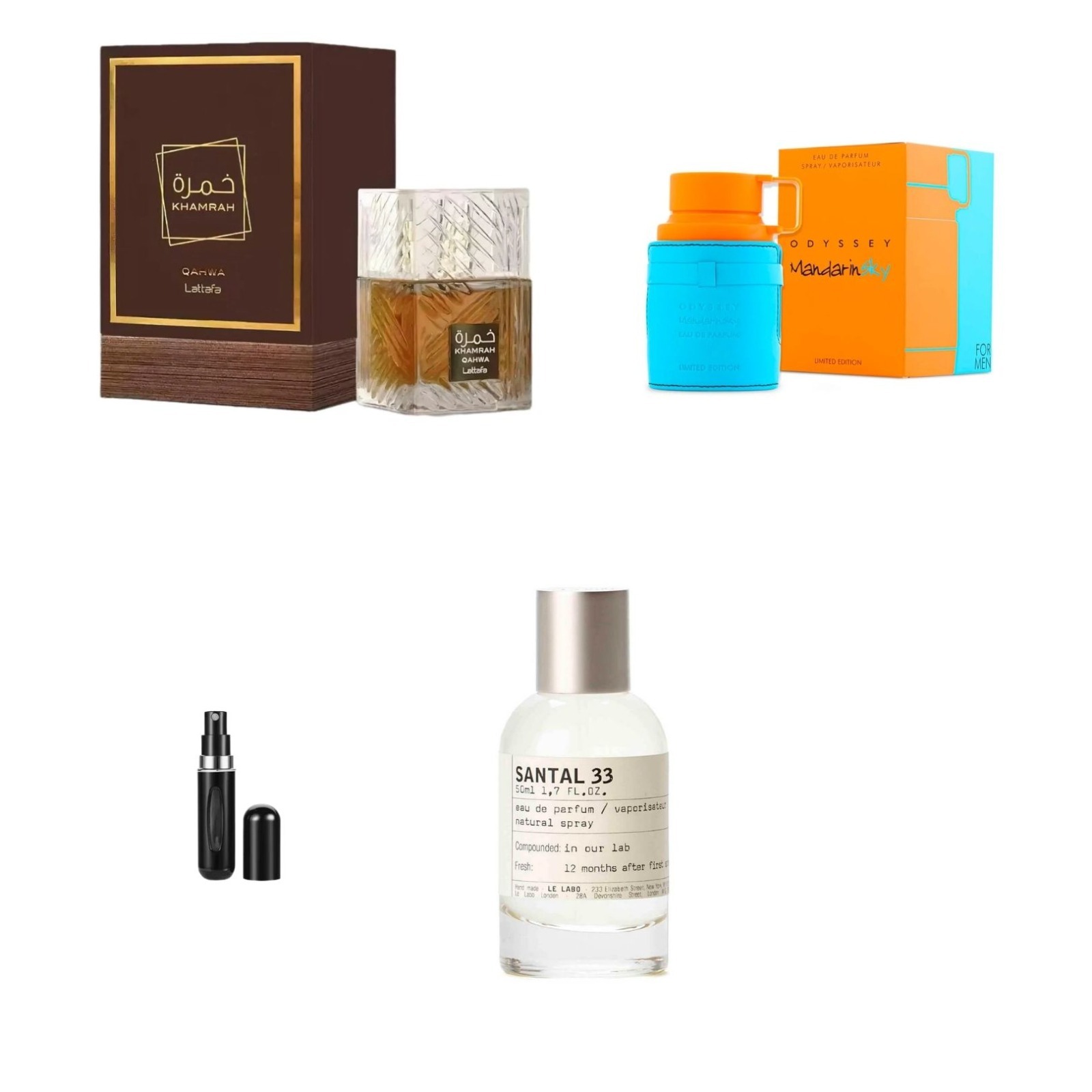 QAHWA COFRE+MANDARIN SKY+SANTAL 33+1 PER